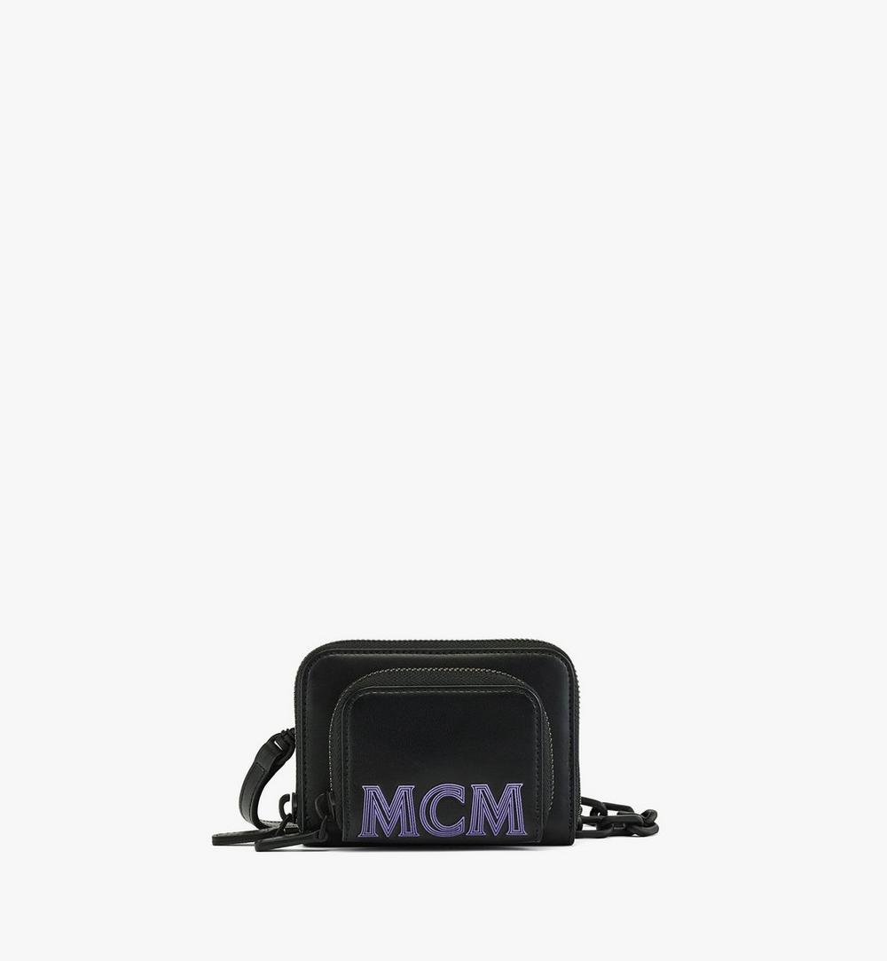 MCM Women's Small Wallets | Luxury Leather Mini Zip-Around Wallets 